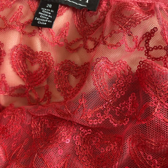 ELOQUII RED PANTSUIT SPECIAL OCCASION  TOP/28 PANTS/ 22 NWT - Picture 7 of 14